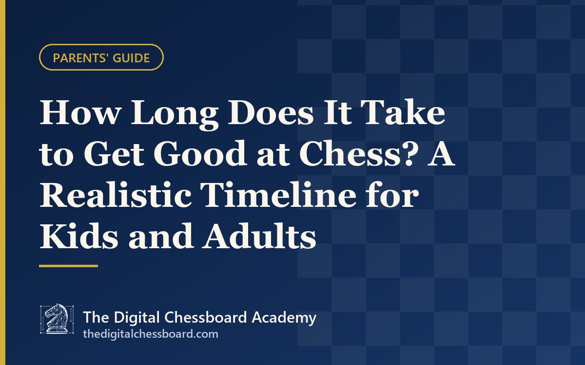 How long to get good at chess