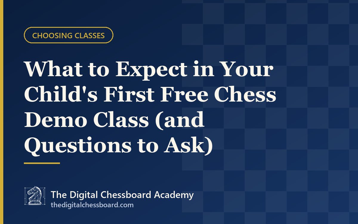 First free chess demo class